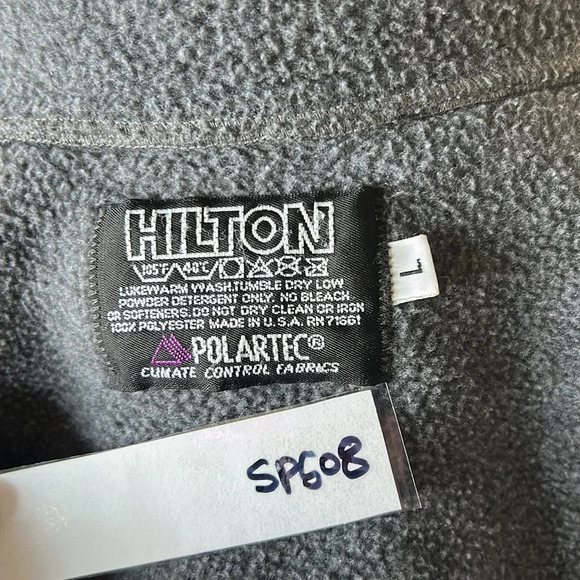 Gray and Black Hilton Zip Up - Picture 4 of 4